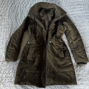 Lucky Brand Women's XS coat olive green